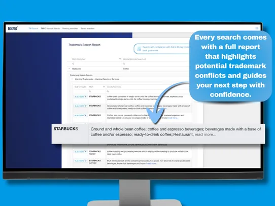 TrademarkBob AI screenshot
