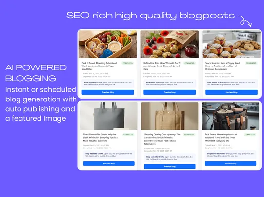 Kdabra AI Images, Blogs &amp; SEO screenshot