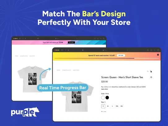 Free Shipping Bar by Pb screenshot