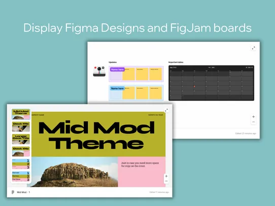 Figma Embed screenshot