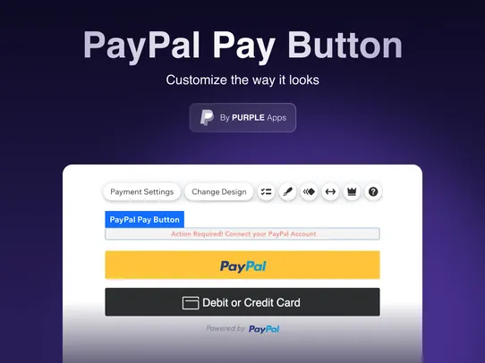 PayPal Payment Button screenshot