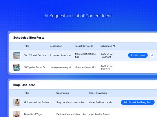SEO AI Blog Poster screenshot
