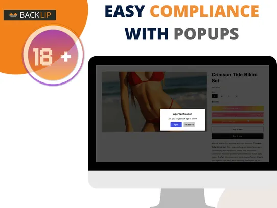 BL Age Verification | 18+ 21+ screenshot