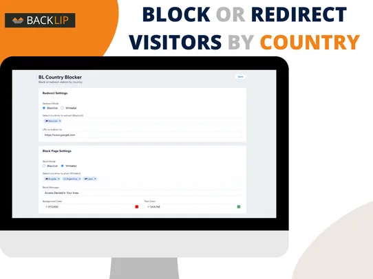 BL Country Blocker screenshot