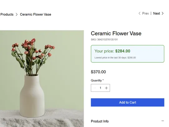 Google Automated Discounts screenshot