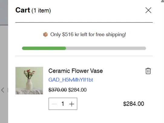 Google Automated Discounts screenshot