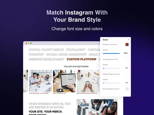Instagram Feed Social screenshot