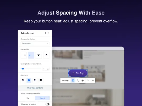Back to Top Button screenshot