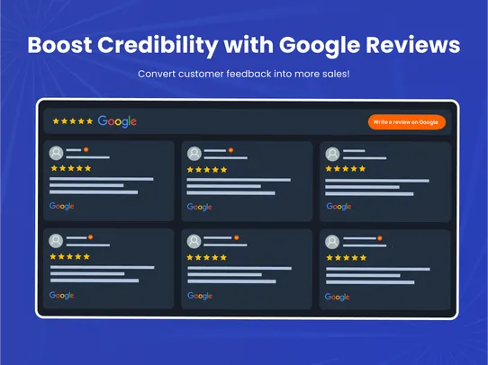 Google Reviews Importer screenshot