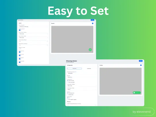 WhatsApp Button screenshot
