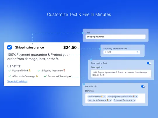 Shipping Protection Upsell screenshot