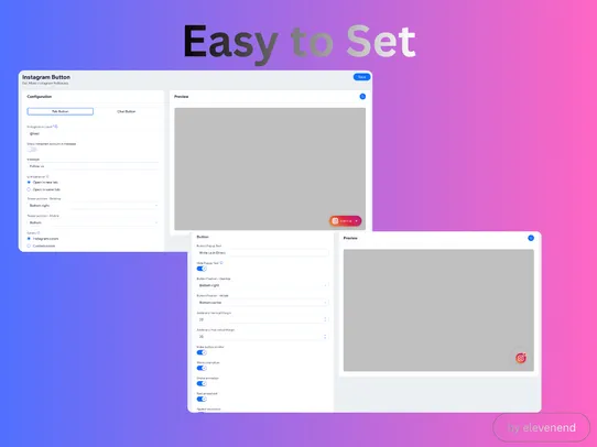 Instagram Button screenshot