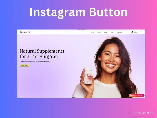 Instagram Button screenshot