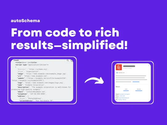 autoSchema | Google SEO Schema screenshot