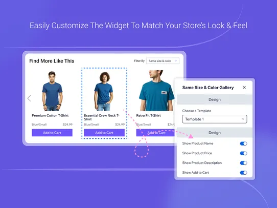 Same Color &amp; Size Gallery screenshot