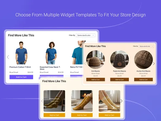 Same Color &amp; Size Gallery screenshot