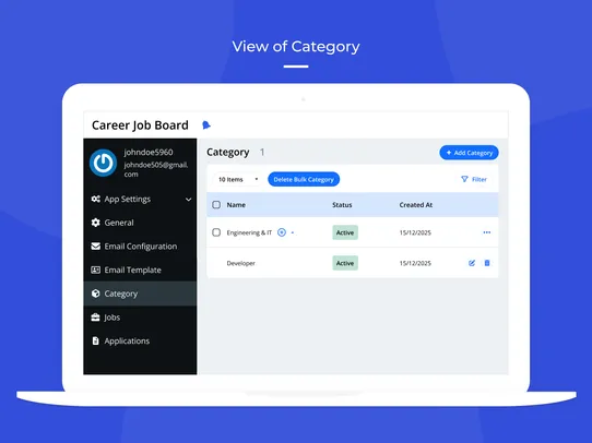 Career Job Board screenshot