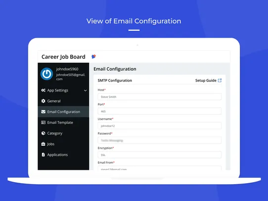 Career Job Board screenshot
