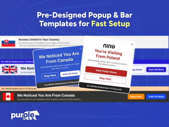 Country Redirect screenshot