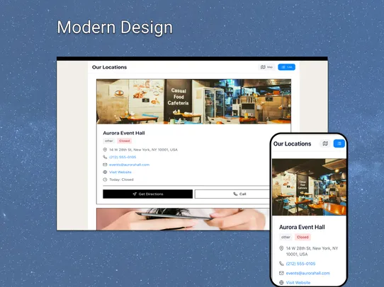 Business &amp; Service Map: Mapsy screenshot