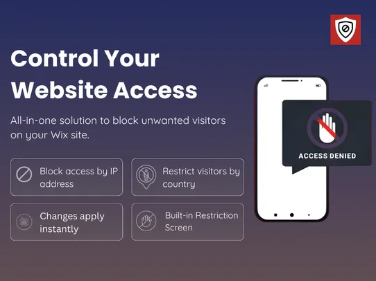 IP &amp; Country Blocker screenshot