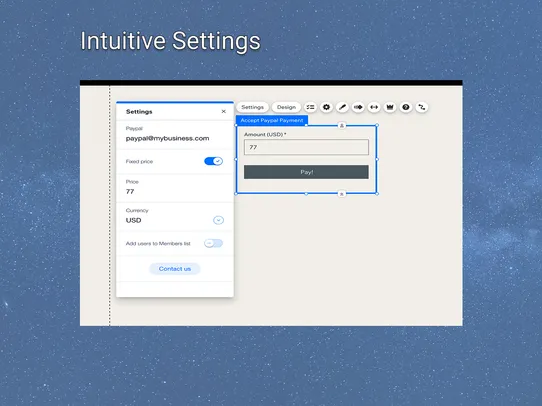 Accept Paypal Payment screenshot