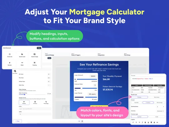 Mortgage Calculators screenshot