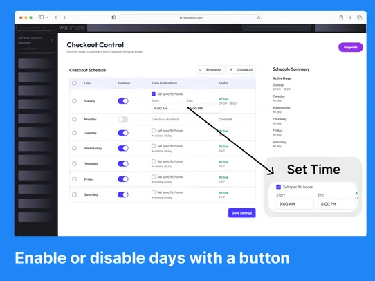 Checkout Control screenshot