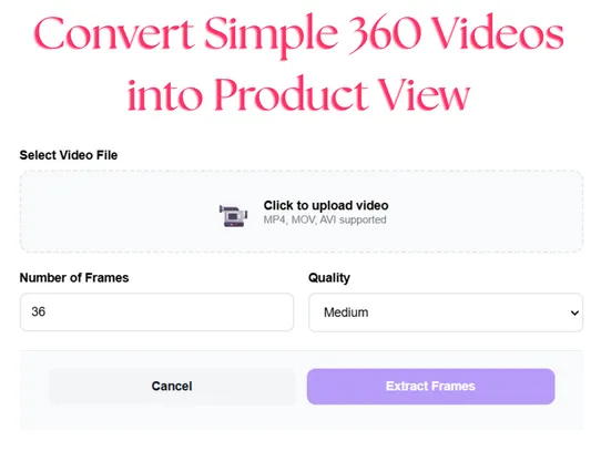 360 Product Image Viewer screenshot