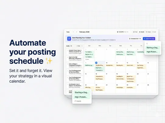 Blog 1-Click Bulk Posts screenshot