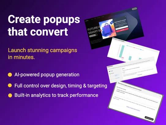 Popup Wizard screenshot