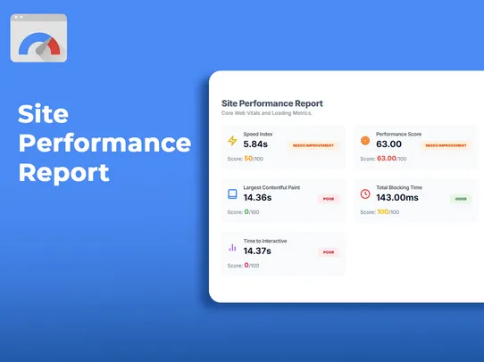 Google PageSpeed Insights screenshot