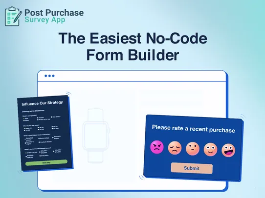 Post Purchase Survey and polls screenshot