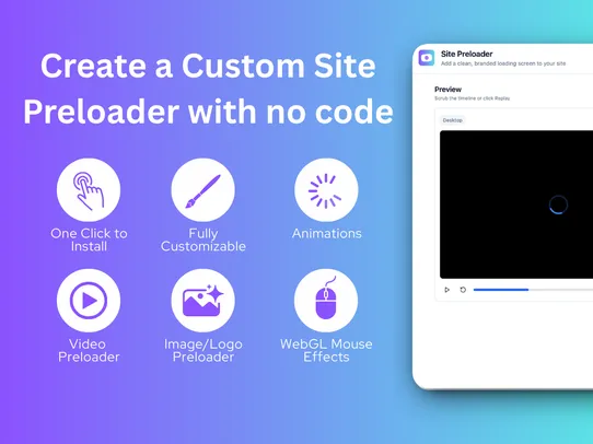 Site Preloader screenshot