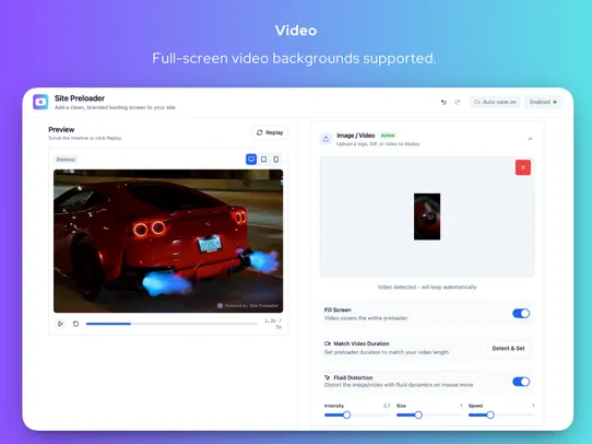 Site Preloader screenshot