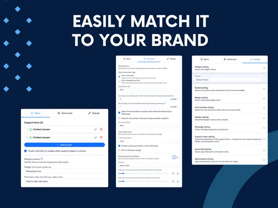 WhatsApp Button: Quick Chat screenshot