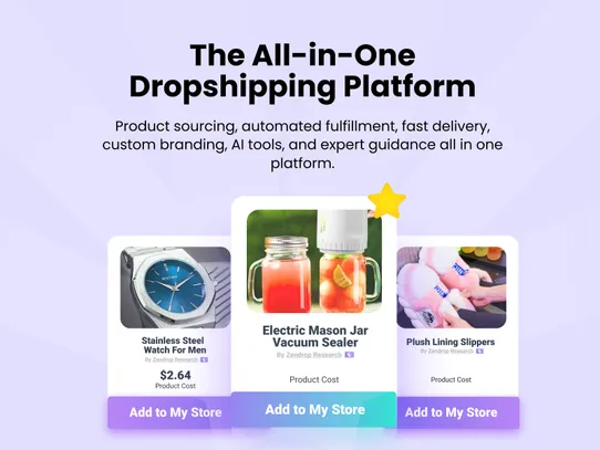 Zendrop: AI Dropshipping &amp; POD screenshot