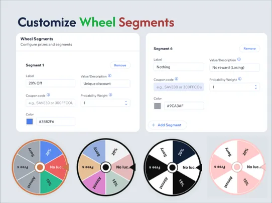 Spin to Win – Wheel Popup screenshot