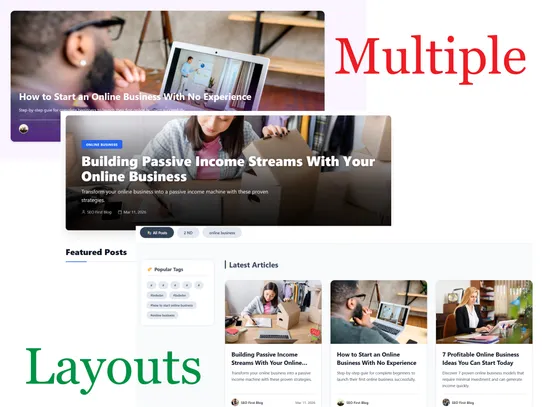 SEO First Blog screenshot