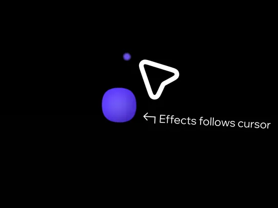 Cursor FX: Trails, Blobs +more screenshot