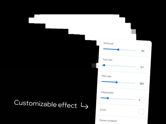Cursor FX: Trails, Blobs +more screenshot
