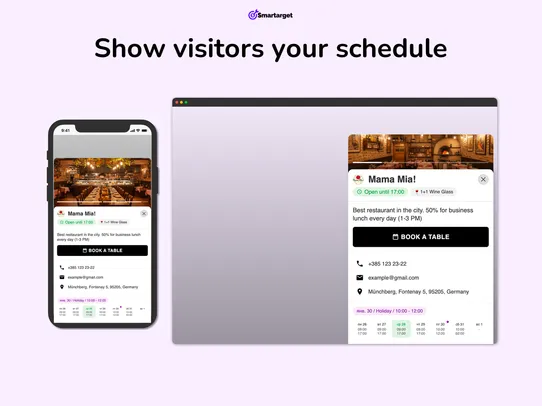 Business Opening Hours screenshot
