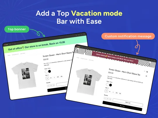 Vacation Mode by Pb screenshot