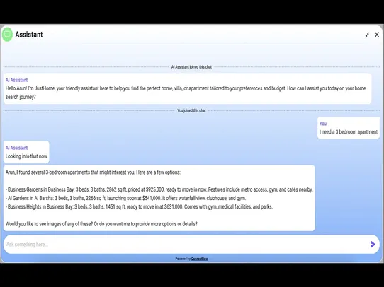 Connectnow AI Agent screenshot