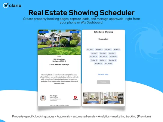 Real Estate Showings Scheduler screenshot