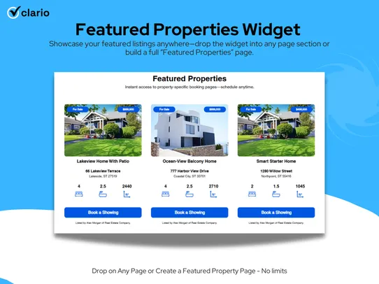 Real Estate Showings Scheduler screenshot