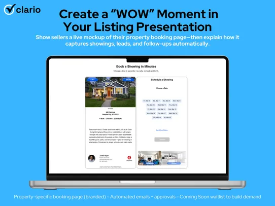 Real Estate Showings Scheduler screenshot