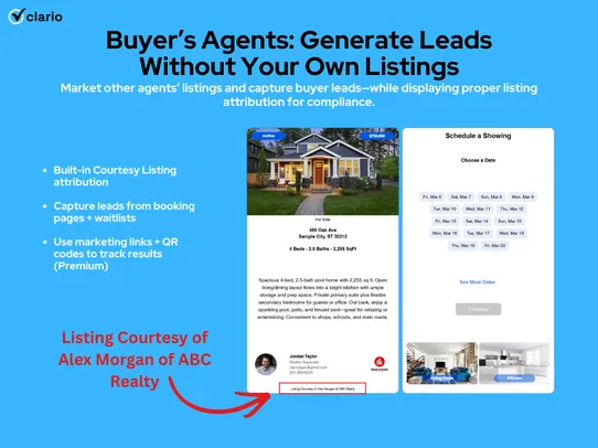 Real Estate Showings Scheduler screenshot