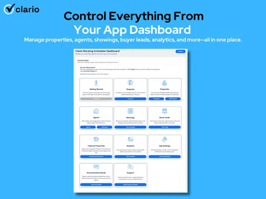 Real Estate Showings Scheduler screenshot