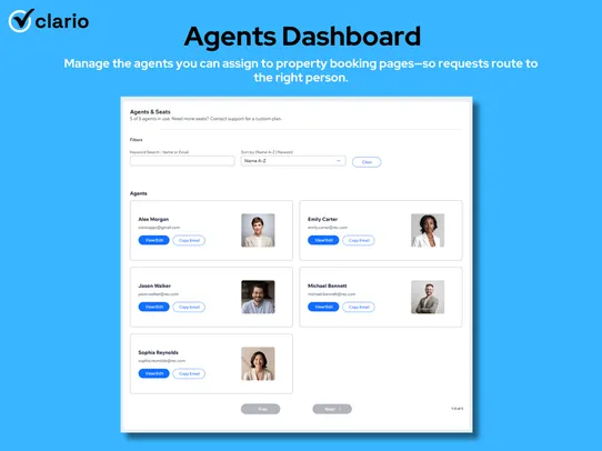 Real Estate Showings Scheduler screenshot